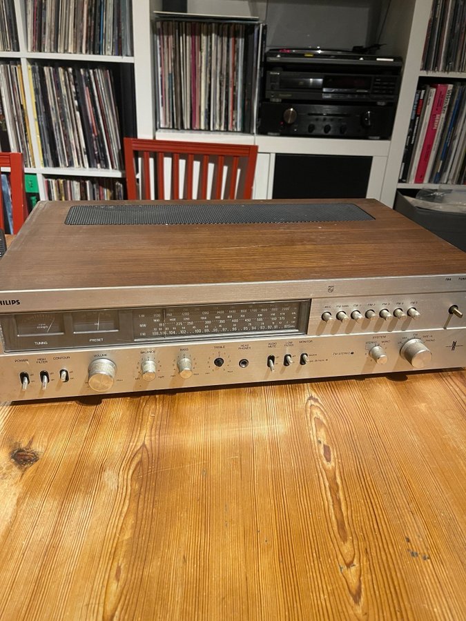 Philips 794 Tuner Amplifier förstärkare stereo vinyl hifi retro