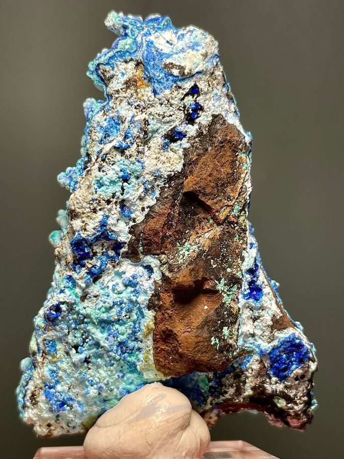 Gibbsite and Azurite