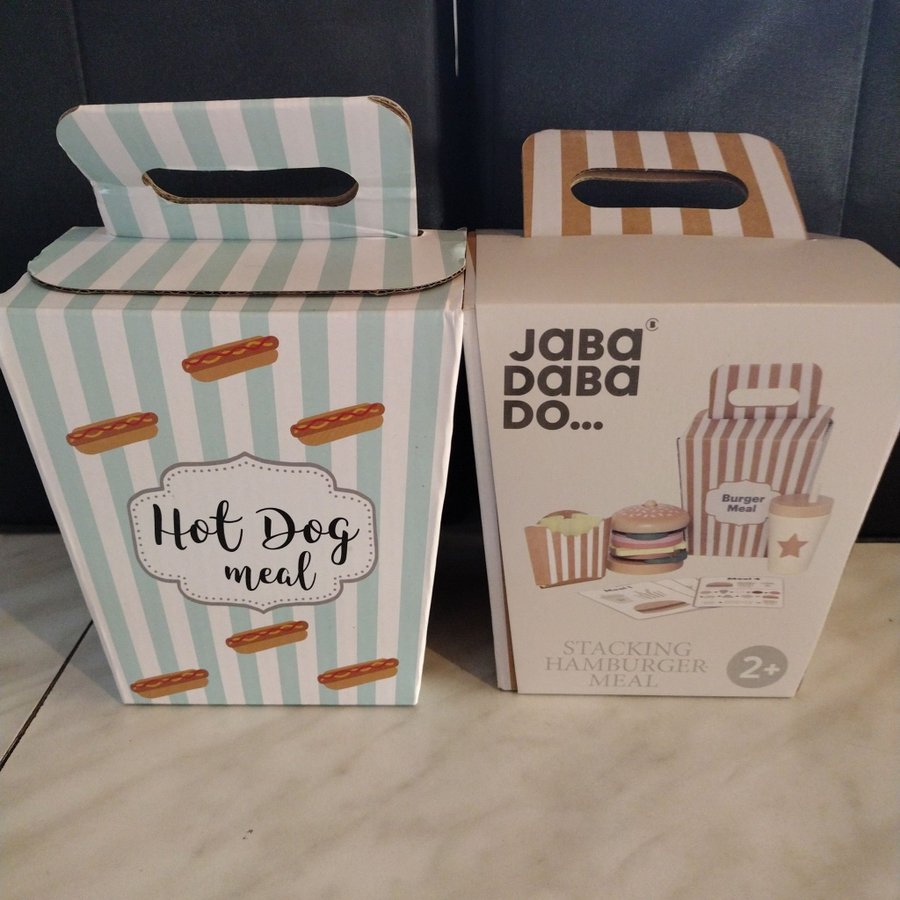 Jabadabadoo Lekset Hamburgare  Hotdog