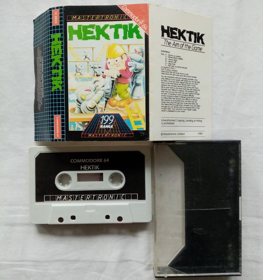 Hektik (Mastertronic - 199 Range) - Commodore 64 / C64 Spel