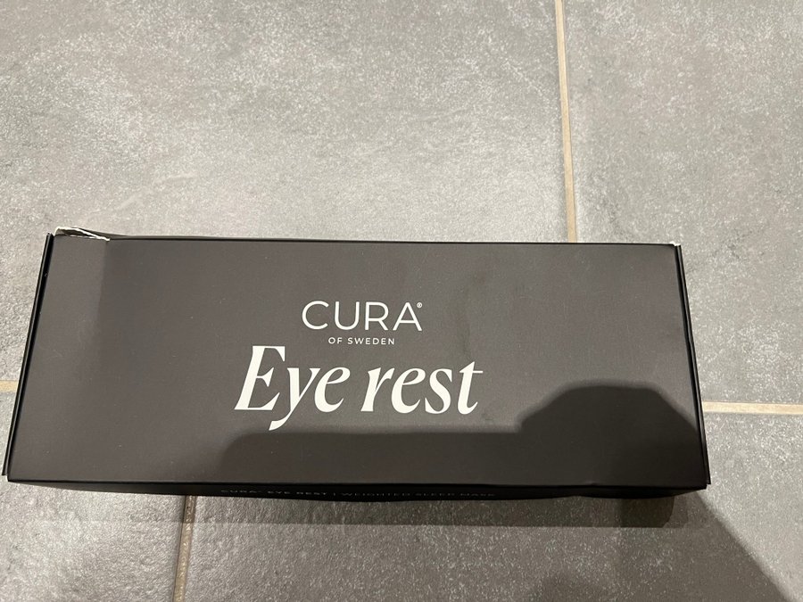 Ny och oanvänd sovmask Cura of Sweden Eye Rest Värde 495 kr