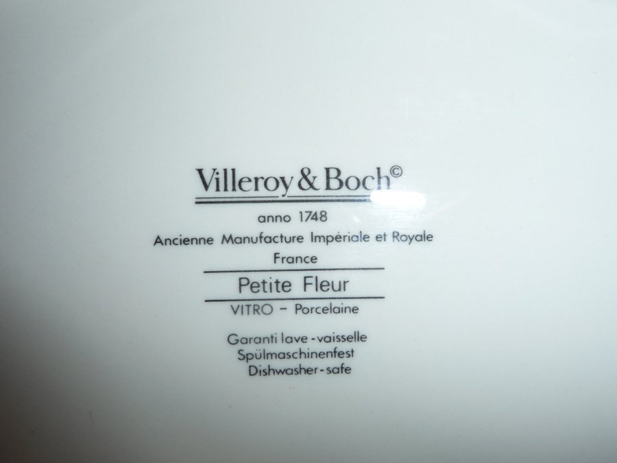 Villeroy Boch Petite Fleur Terrin Soppterrin Nyskick