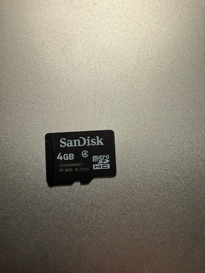 Sandisk Micro SD-kort 4GB