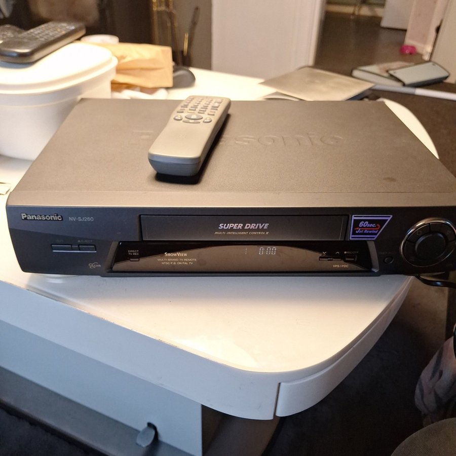 Panasonic NV-SJ260 VHS Videospelare