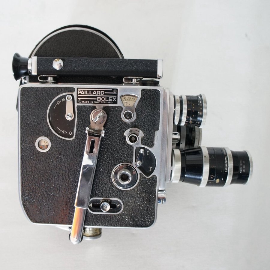 Paillard Bolex 16mm filmkamera