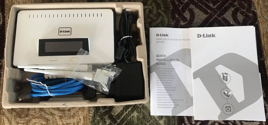 D-Link high speed wireless router