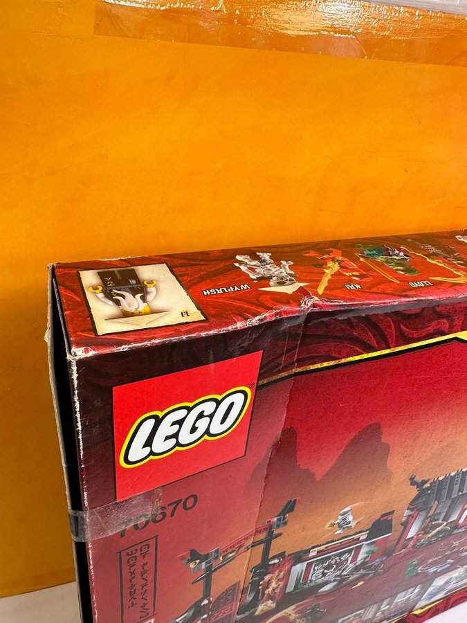 LEGO 70670 Ninjago "Monastery of Spinjitzu” - från 2019, oöppnad