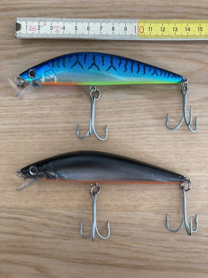 2 stycken GAVIA fiskedrag med kula - á 34g