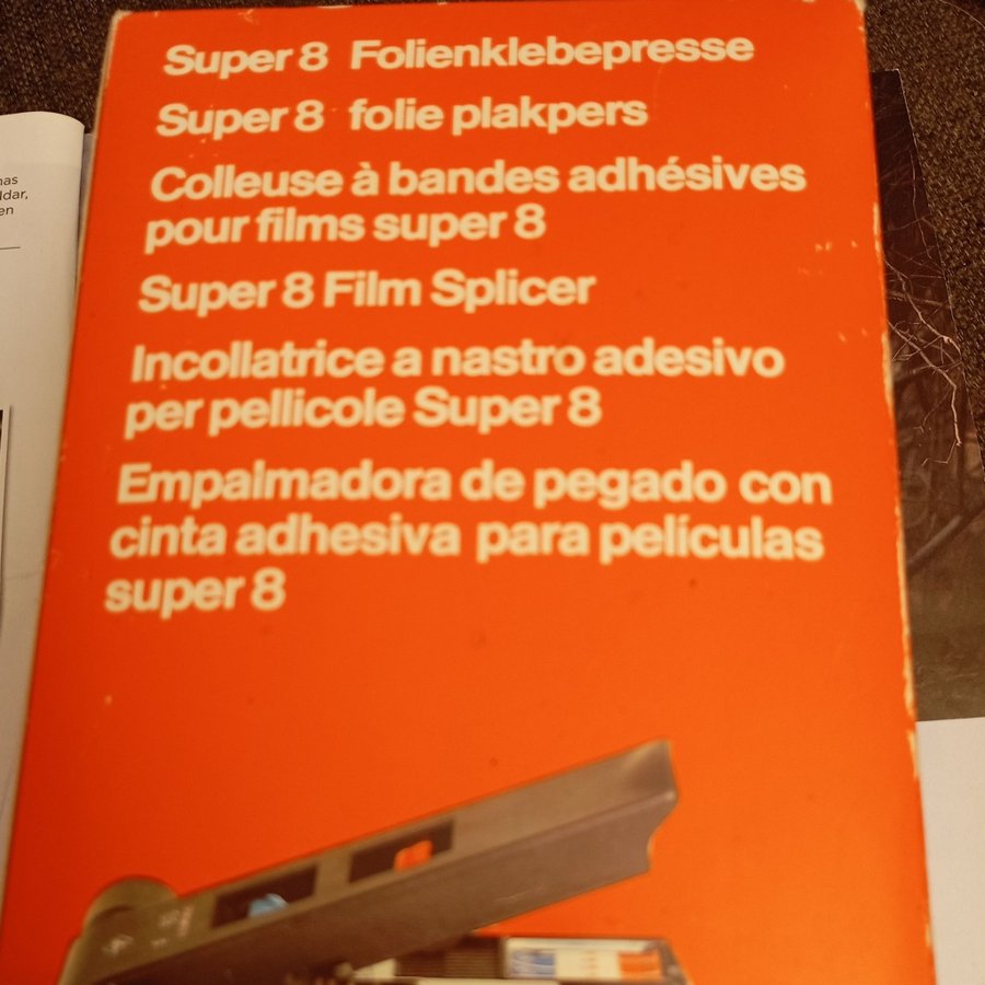 Agfa F 8S Automatic Super 8 Film Splicer