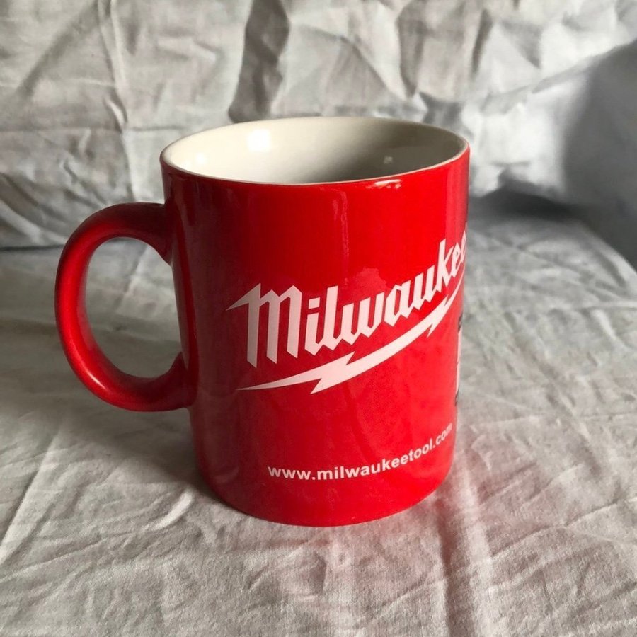 Milwaukee Mugg fint skick h ca 9,5 cm d ca 7,5 cm