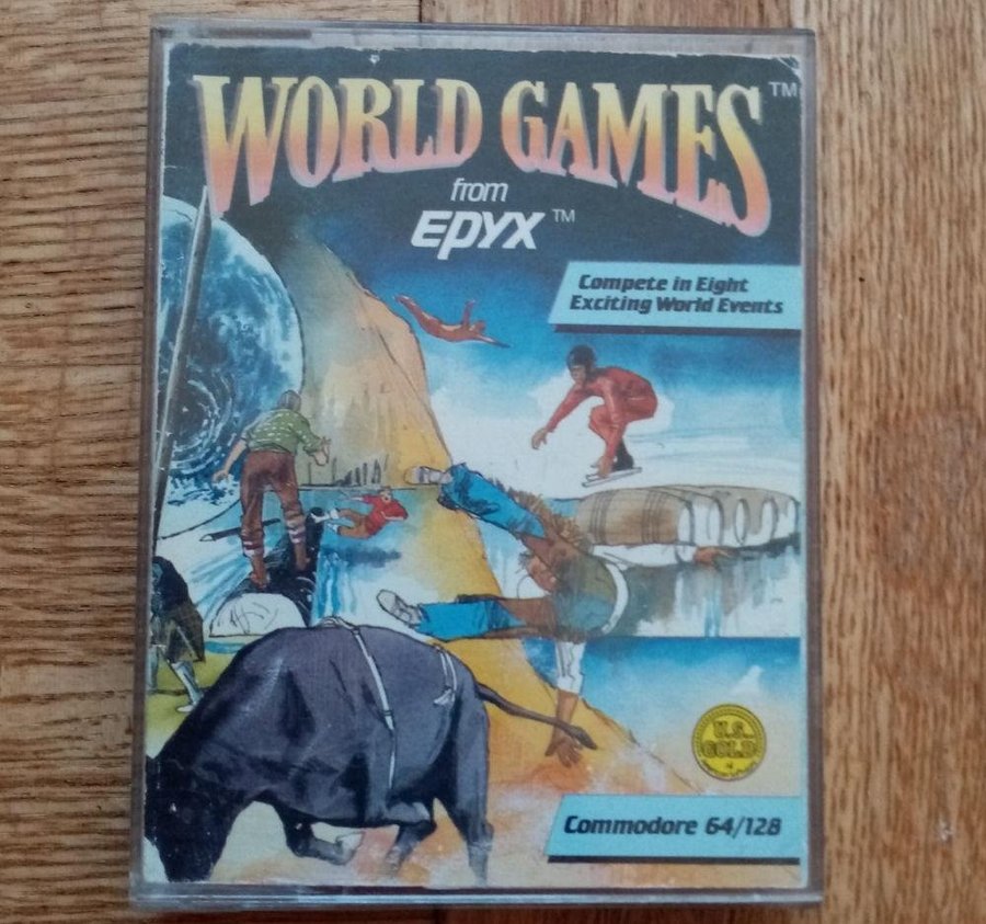 World Games (Epyx - US Gold) - Commodore 64 / C64 Spel