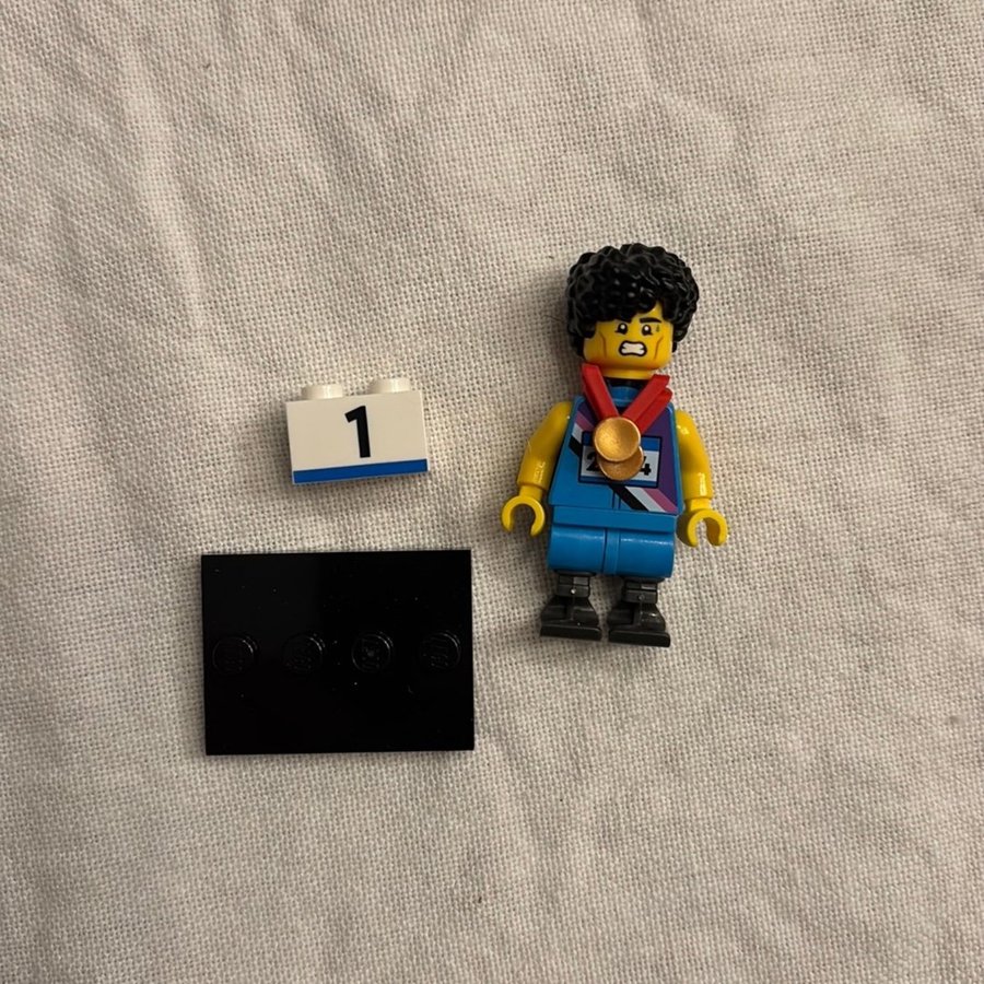 Lego Minifigur - Man med guldmedalj cmf serie 25