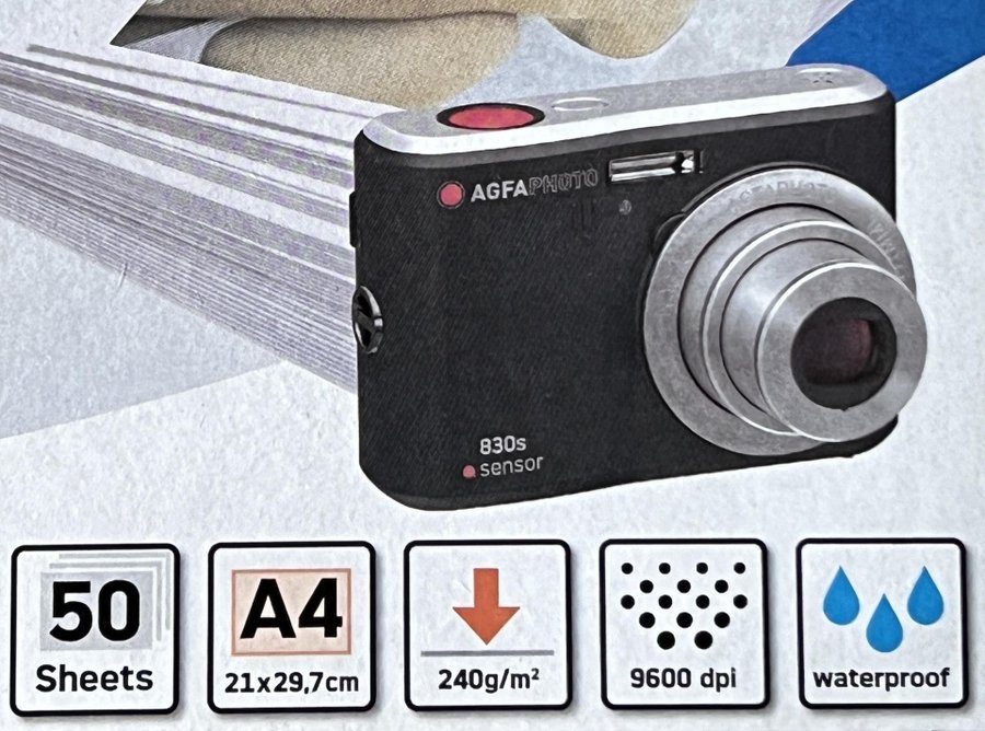 Premium Photo Glossy Inkjet Paper AGFA 240 GSM