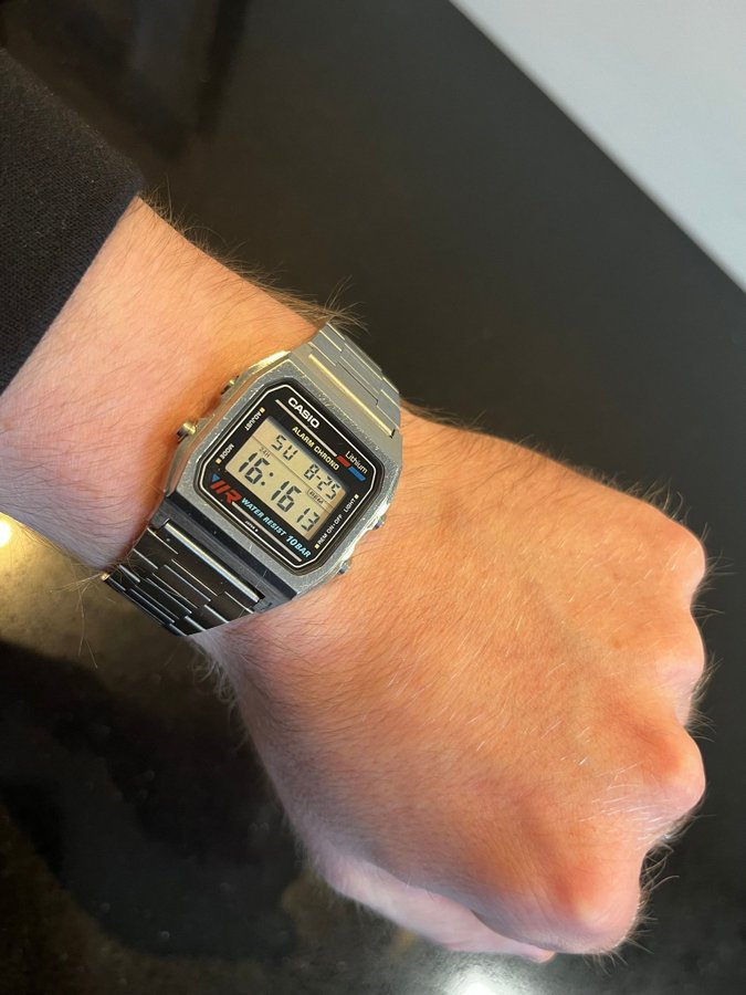 Casio W-780 Alarm Chronograph Digital Klocka