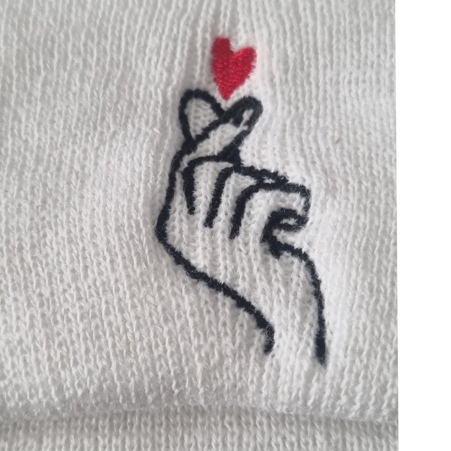 Witte beanie