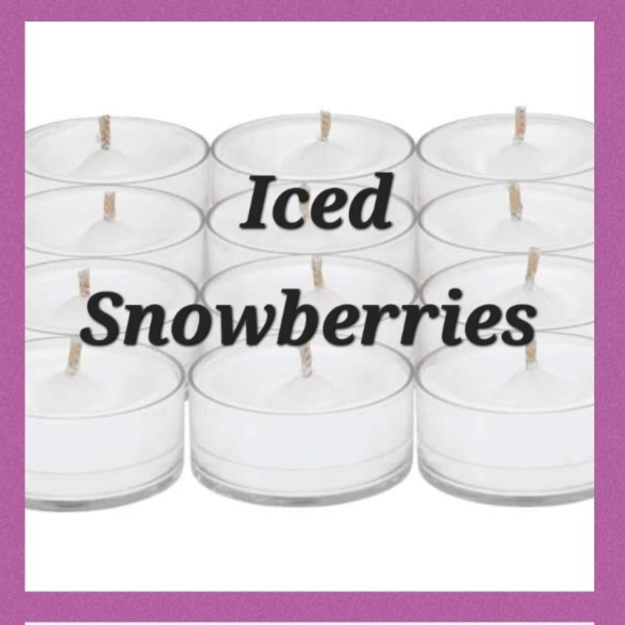 Partylite Teljus doften Iced Snowberries