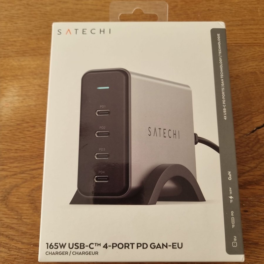 Satechi 165W USB-C™ 4-Port PD GaN-EU