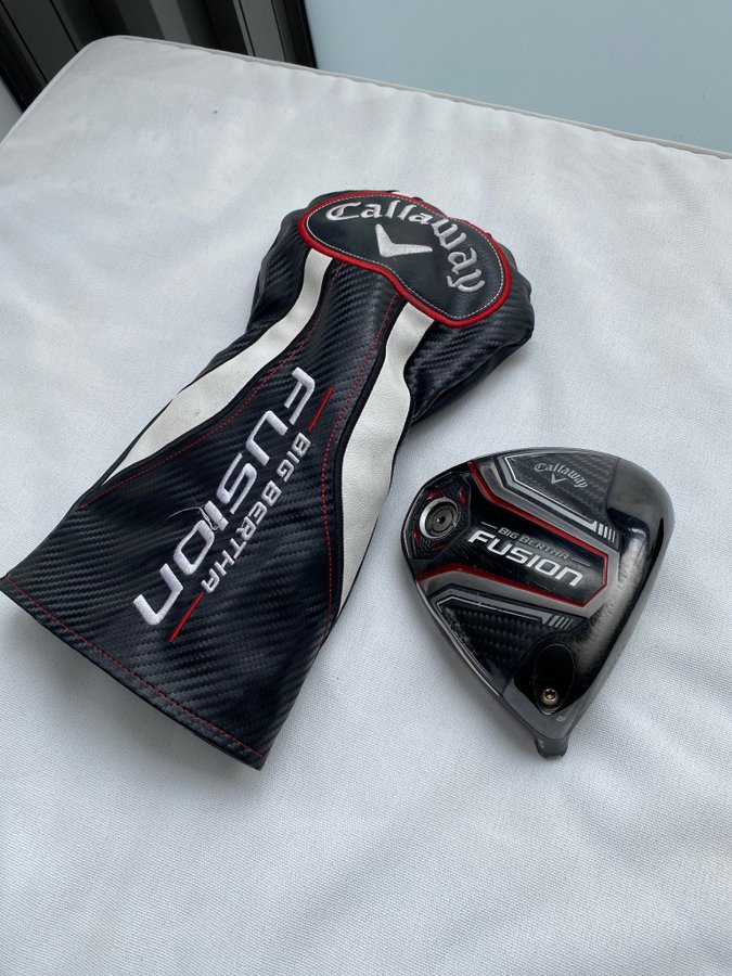 Big Bertha Fusion Driver huvud med Headcover