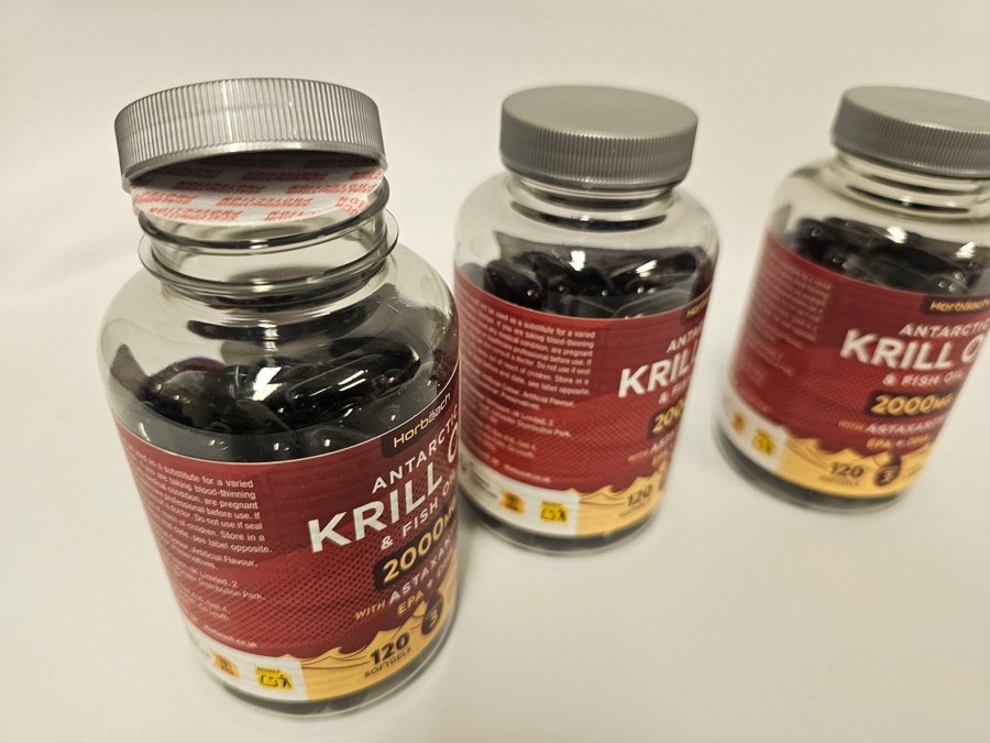 3st Horbaach Antarctic Krill Oil  Fish Oil 2000mg