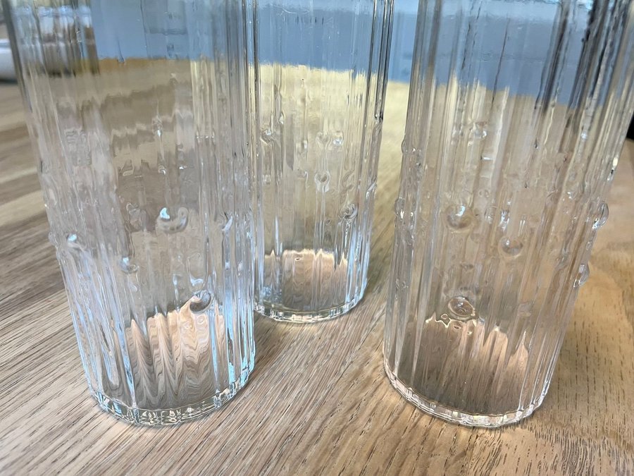 TAPIO WIRKKALA MESI SAFTGLAS HIGHBALL GROGGLAS GLAS HÖGA