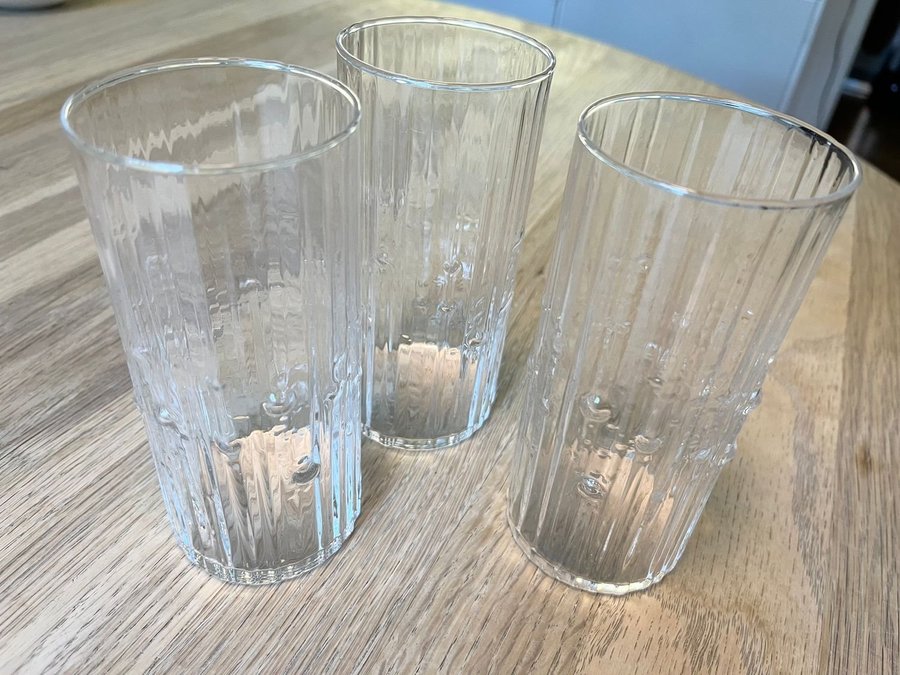 TAPIO WIRKKALA MESI SAFTGLAS HIGHBALL GROGGLAS GLAS HÖGA