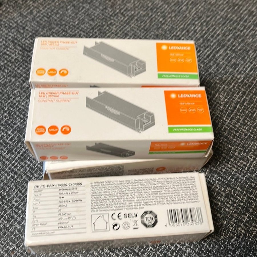 Ledvance led driver DR PC-PFM-18/220-240/350