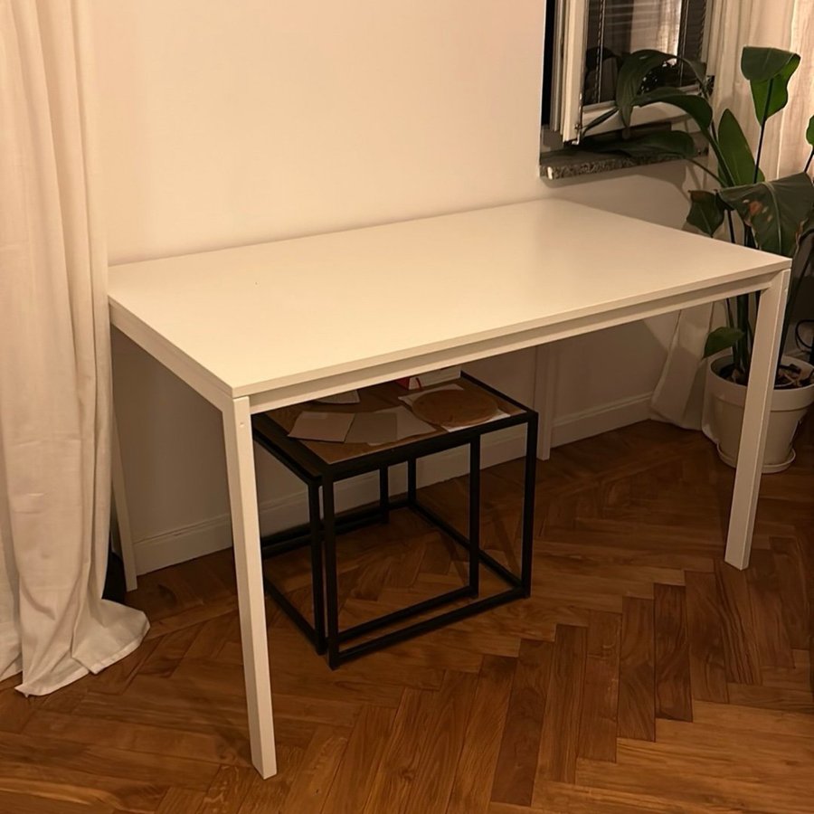 IKEA MELLTORP bord vitt 125x75 cm