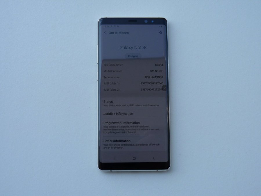 Samsung Galaxy Note 8 6/64GB-Duos-Olåst