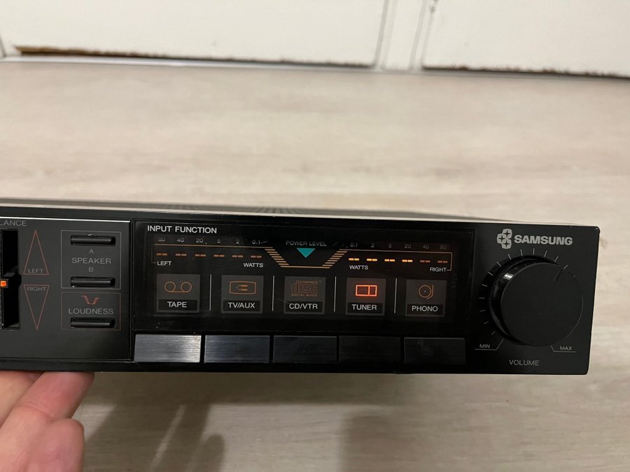 Vintage Samsung amplifier förstärkare