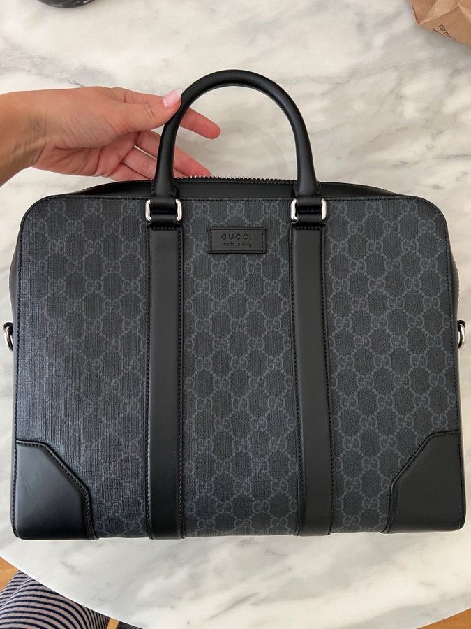 Gucci Canvas Briefcase