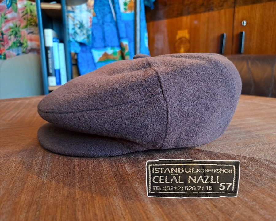 Keps flat cap gubbkeps ISTANBUL KONFEKSIYON