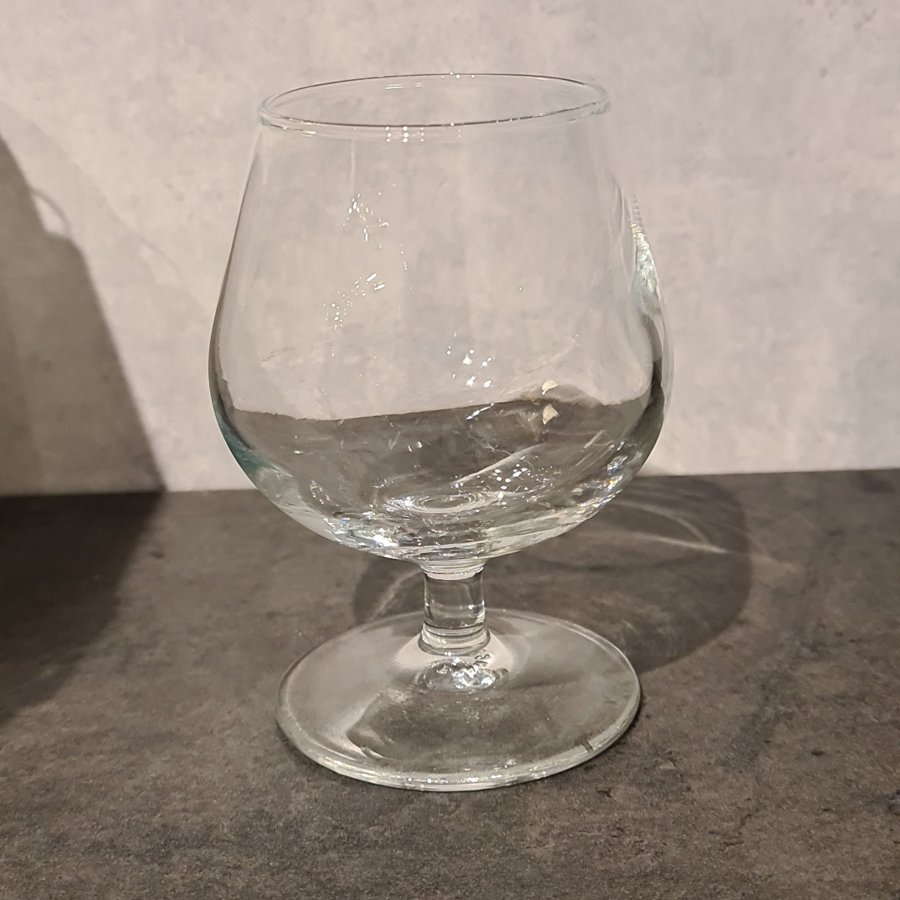 Congnacs glas/Cognacskupor,5 st.Höjd.9,5 cm.