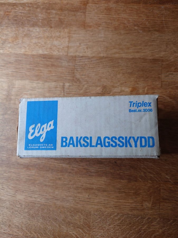 E???? BackslagsSkydd Triplex Best.nr 3006