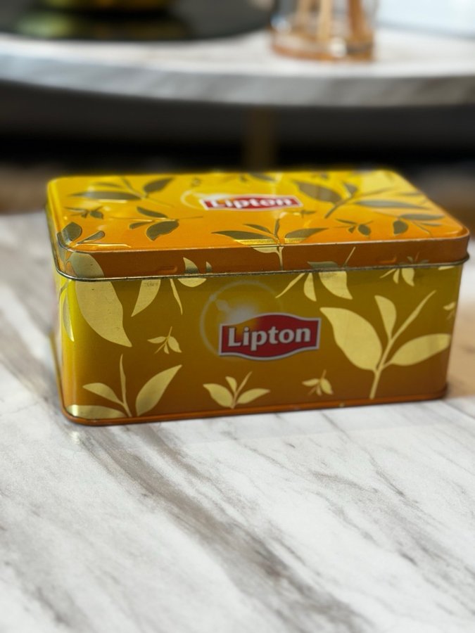 Plåtburk Lipton