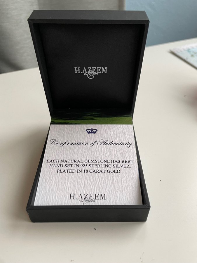 Hazeem gemstone örhängen