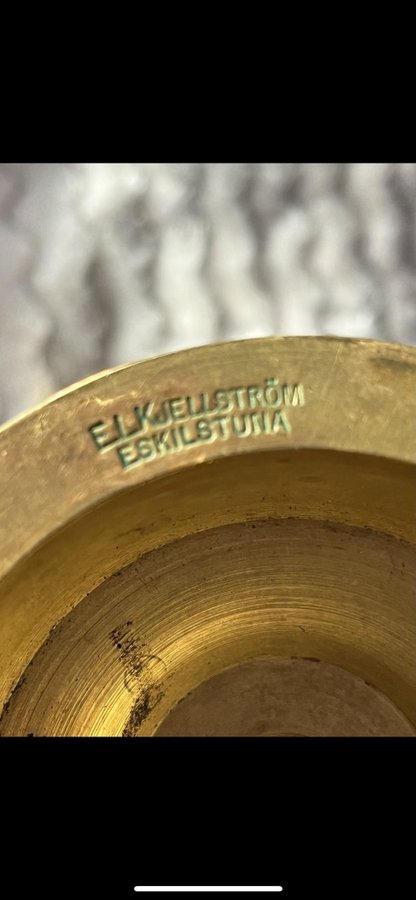 E.L Kjellström Eskilstuna ljusstakar