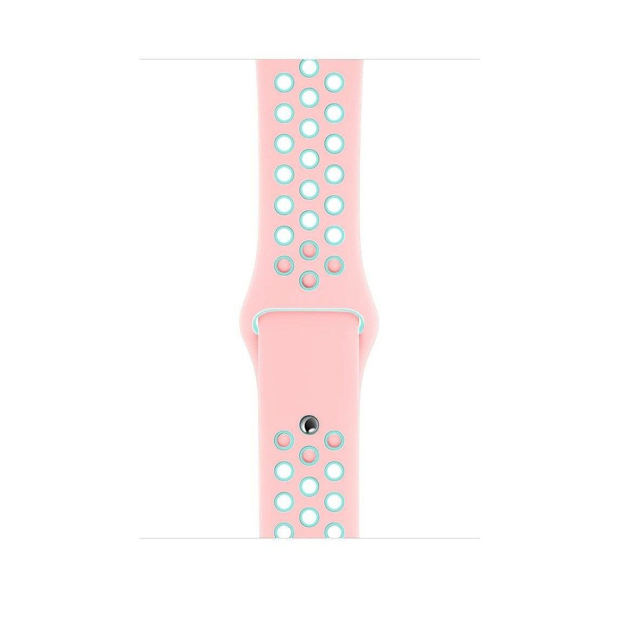 Sport Band 38/40/41/42mm (M/L) Apple Watch Armband - PINK / TURQUOISE