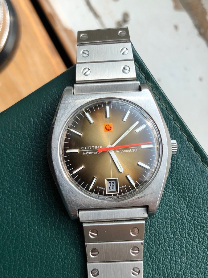 Certina Automatic Argonaut 280 stål 36.5mm