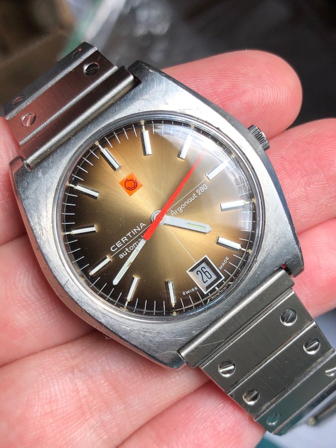 Certina Automatic Argonaut 280 stål 36.5mm