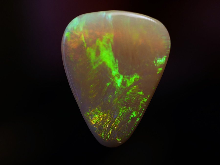 0.8ct Crystal Opal Lightning Ridge Australien