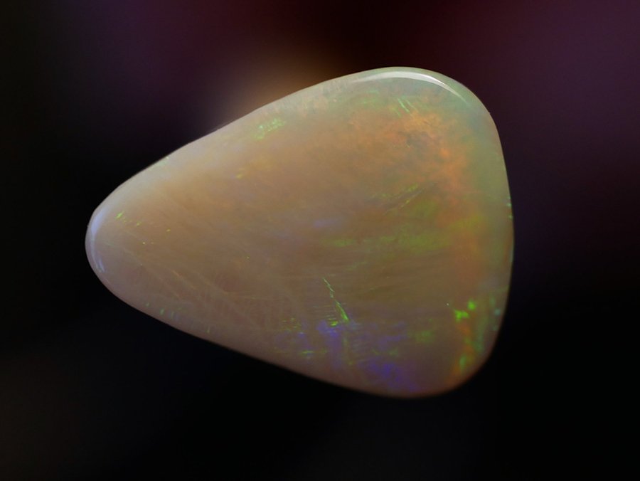 0.8ct Crystal Opal Lightning Ridge Australien