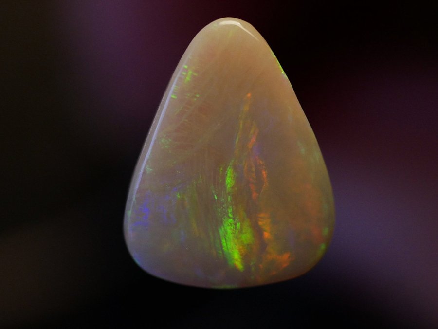 0.8ct Crystal Opal Lightning Ridge Australien