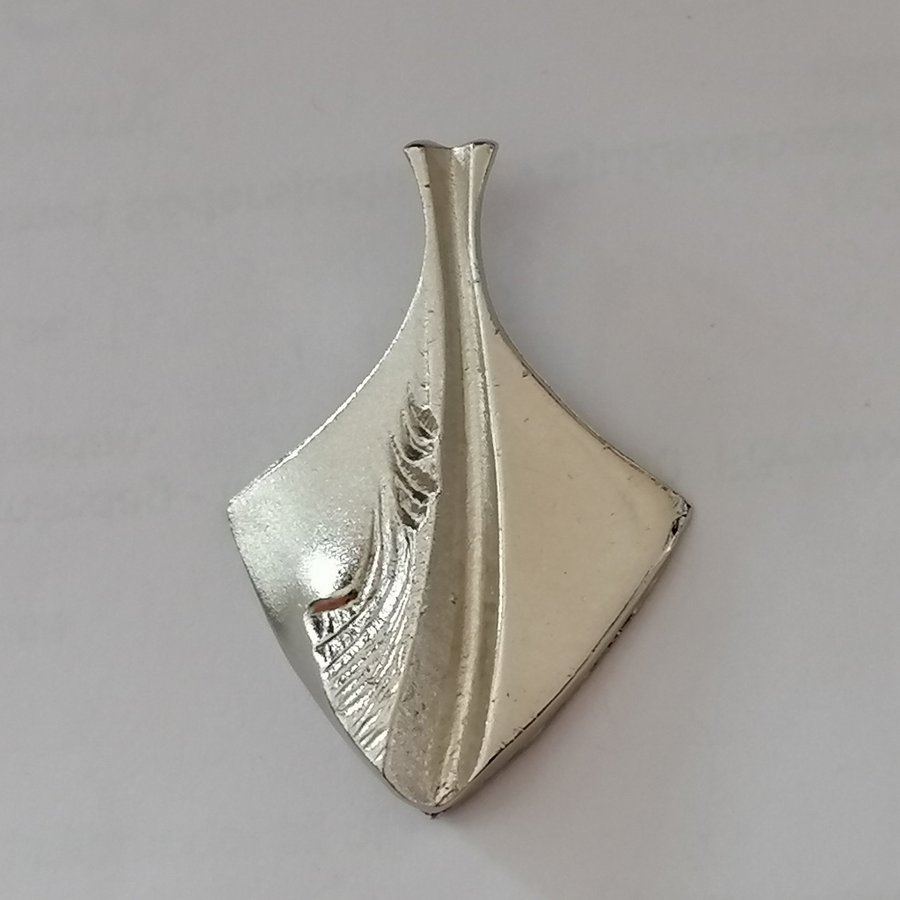 Vintage silver hänge, designed av Matti Hyvärinen "Chilled Champagne".