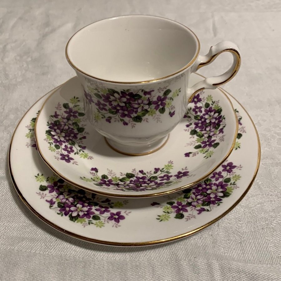 Queen Anne, bone china porslin