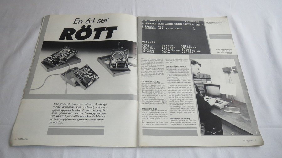 TIDNING / Oberoende COMPUTER NR 4 - 1987 - Commodore magasin