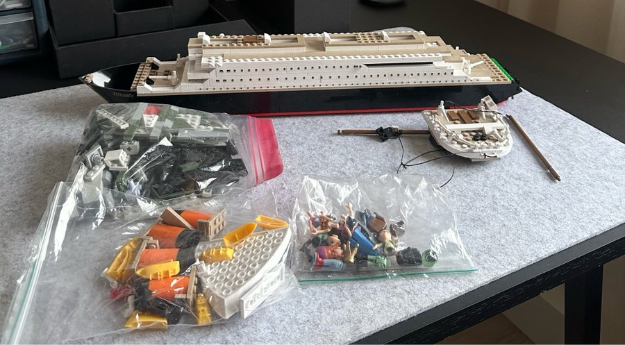 Titanic med mera Lego liknande Cobi byggsatser