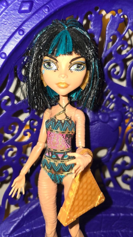 Monster High Cleo de Nile Begagnad ny stil