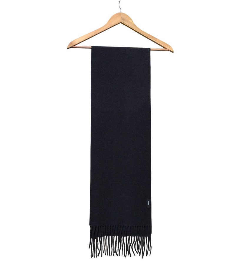 Helt Ny Filippa K Mörk Blå Halsduk i Kashmir  Ull Cashmere Wool Blend Scarf