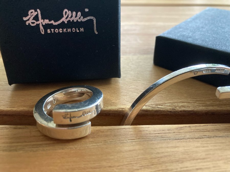 Efva Attling Twist ring och armband