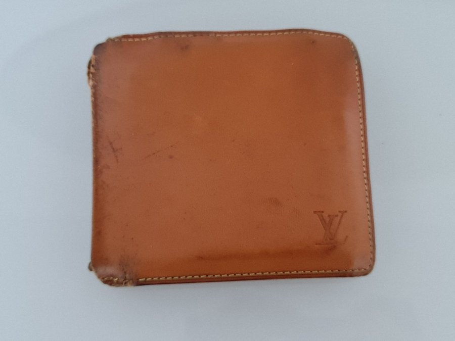 Louis Vuitton plånbok med kvitto